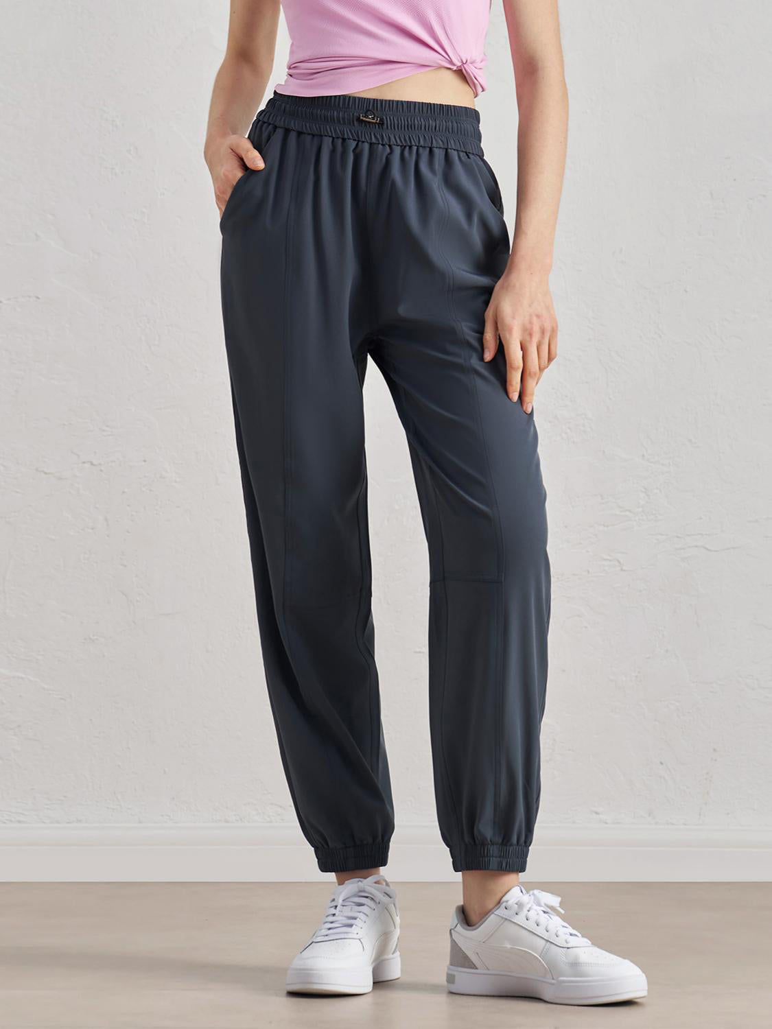 ゴムひも ハイウエスト カジュアルパンツ – ONEARTS