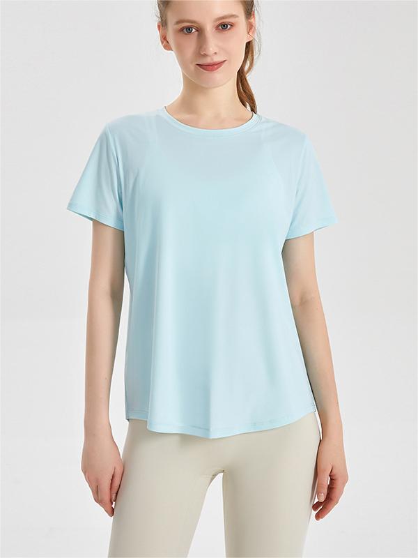【韓国 YUTHENTIC】バックスリットポイントグラフィックTシャツ 2_47b45fbf-a471-4735-8b8f-
