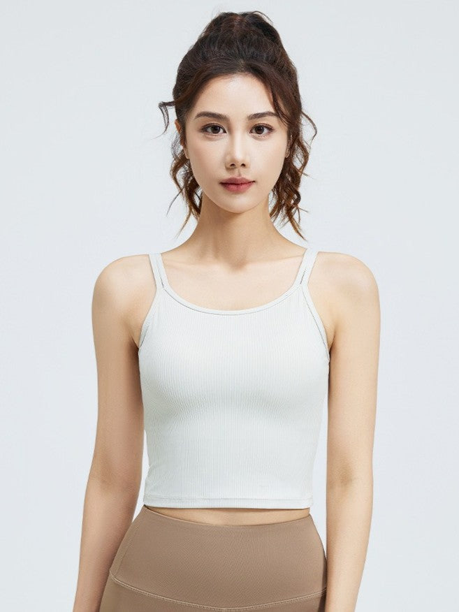 新作 【SUKALA】ダブルストラップリブロゴタンクトップ ブラック M SUKALA】ダブルストラップリブロゴタンクトップ(XS・S・M・LL